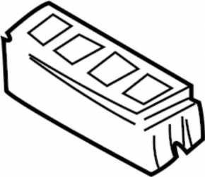 Right underhood fuse box for Nissan Leaf 11-12