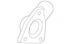 Thermostat cover Hyundai Santa FE Sport 17-18 2.4