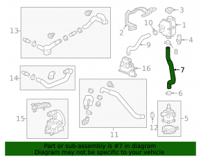 Chevrolet Bolt 17- Battery Cooling System Tube