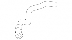 Cooling system hose Audi A6 C7 16-18 3.0T
