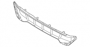 BMW 5 G60 24-25 Front Bumper Lower Grille
