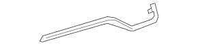 Set of front panel trims Toyota Rav4 19- gray