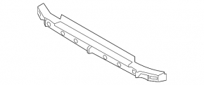Front Bumper Absorber Subaru Impreza 17- GK Foam