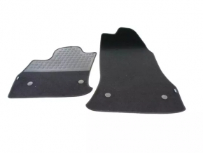 Set of floor mats Fiat 500L 14- black