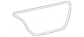 Toyota Camry V50 12-14 trunk lid seal (USA)