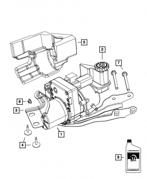 09-14 Dodge Challenger Electric Power Steering Pump