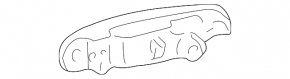 Lexus IS200 IS300 99-01 outer rear right door handle
