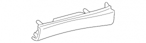Lexus Hs250h 10-12 passenger right knee airbag