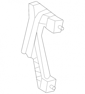 Front right door glass guide Kia Niro 23-
