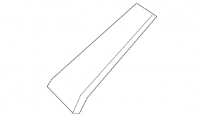 Audi Q3 83A 19-25 black upper left front panel trim