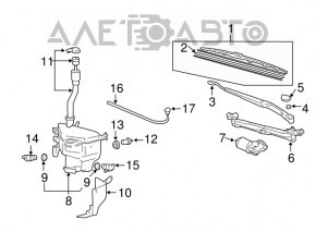 Lexus ES300 ES330 Washer Fluid Level Sensor