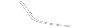 Front bumper molding left Mercedes W167 GLE 350 450 20-23 AMG pkg