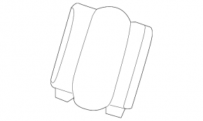 Pipe for turbine fourth Mercedes W167 GLE 450 20-23 3.0h rubber