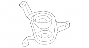 Speaker rear left Lincoln MKX 16-18