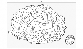 Toyota Rav4 22-25 Hybrid AWD Rear Differential
