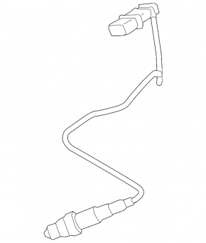 Lambda probe second BMW 2 F22 14-21