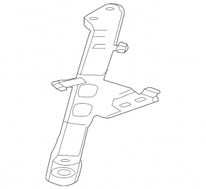 Front subframe strut left Cadillac CTS 14 - dented