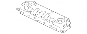Airbag knee driver left Volvo XC40 19-25