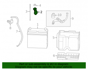 Honda CRV 23- HEV Battery Mount Assembly