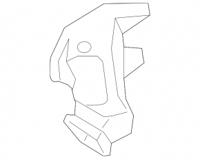 Cooling air duct VVB Hyundai Ioniq 20-22 HEV