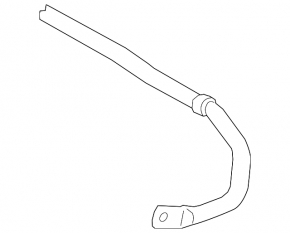 Rear stabilizer Lexus ES300h ES350 19- FWD