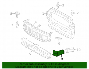 Brake cooling duct right BMW 3 G20 19-22 front