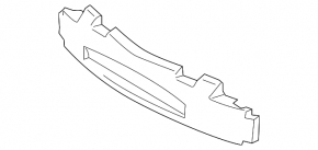 Front Bumper Absorber Toyota Camry v50 12-14 usa SE