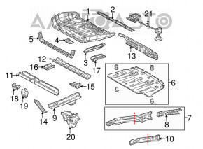 Trunk protection Toyota Sienna 11-20