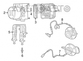ABS ABS Dodge Challenger 09-13