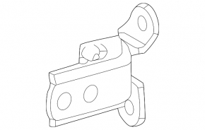 Upper front left door hinge for Lexus LX 22-26