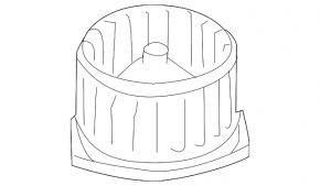 Subaru Forester 2013 heater fan motor (manual)