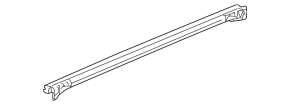 Glass seal inner rear right Honda Accord 23-