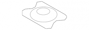 Spare Wheel Bracket Infiniti Q50 14-