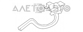 Right trunk lid hinge for Hyundai Azera 12-17