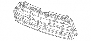 Radiator grill frame grill Audi Q5 80A 18-20 S-Line