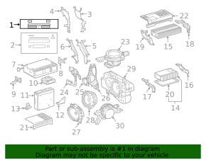 Radio Lexus GX470 03-06