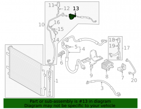 Air conditioning valve Volkswagen ID.4 21-26