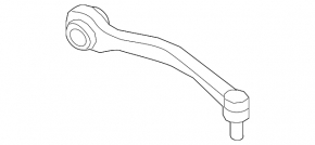 Upper control arm, front left, rear, Porsche Cayenne 19-24