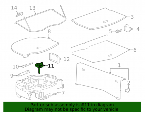 Chevrolet Bolt Tool Holder 17-
