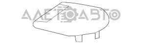 Mercedes X164 GL W164 ML Front Panel Speaker Grille