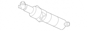 Right headlight washer nozzle Mercedes GLK-class X204 10-15