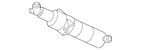 Right headlight washer nozzle Mercedes GLK-class X204 10-15