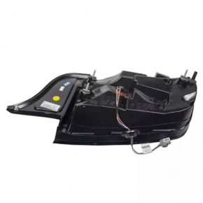 Left headlight for Ford Mustang mk6 15-23 with chrome strip