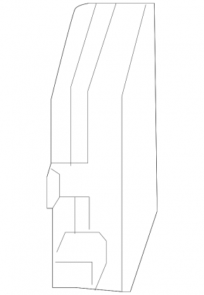 Blind Spot Sensor BSM left Jaguar F-Pace X761 17-20 type 2