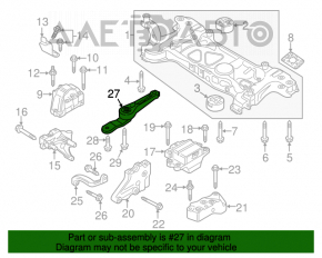 Engine mount rear VW Beetle 12-19 GSP