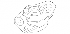 Rear right shock absorber support VW Beetle 12-19