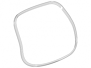 Rubber seal for tailgate Chevrolet Bolt EUV 22-23