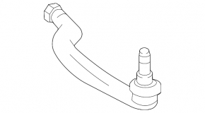 Steering tip left Infiniti QX30 17- CTR