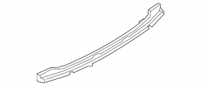Rear bumper mount central Audi Q7 16- upper