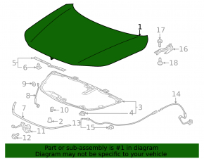 Bare hood Honda Civic XI FE/FL 22-